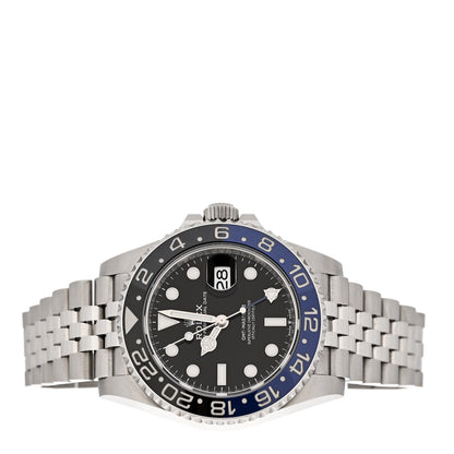 Rolex Stainless Steel 40mm Oyster Perpetual Date GMT Master Ⅱ Batgirl Watch 126710BLNR 2 of 5