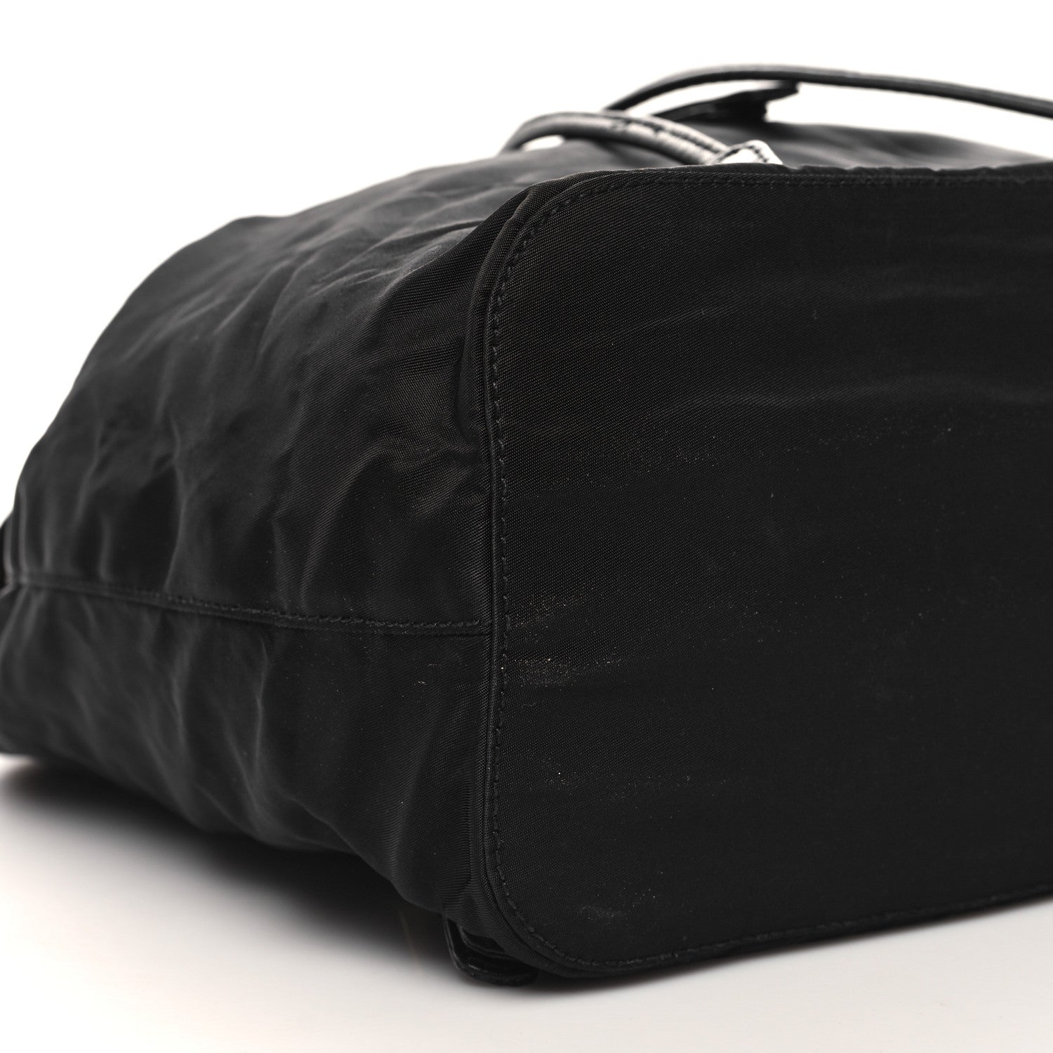 Prada Tessuto Nylon Vela Chain Backpack Black 8 of 10