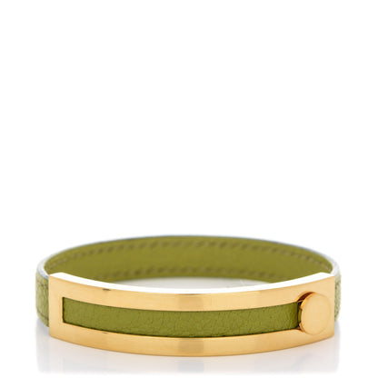Hermes Chevre Mysore Pousse Pousse Bracelet Vert Anis 1 of 5