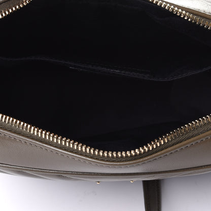 Saint Laurent Calfskin Matelasse Monogram Lou Camera Bag Military Olive 3 of 3