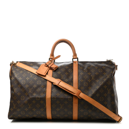 Louis Vuitton Monogram Keepall Bandouliere 55 1 of 15