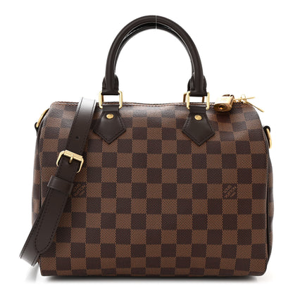 Louis Vuitton Damier Ebene Speedy Bandouliere 25 1 of 10