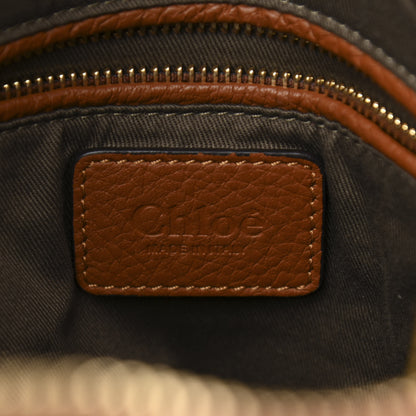 Chloe Calfskin Medium Marcie Satchel Tan 6 of 9