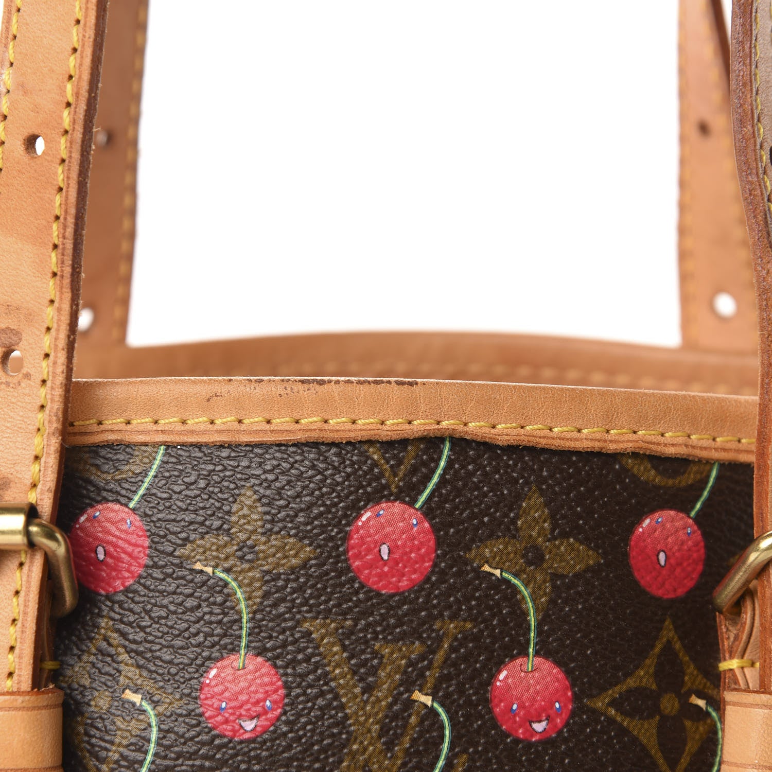 Louis Vuitton Monogram Cerises Bucket Bag 10 of 17