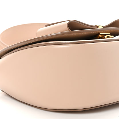 Salvatore Ferragamo Smooth Calfskin Small Anna Shoulder Bag New Bisque 8 of 9