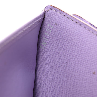 Louis Vuitton Monogram Multicolor Joey Wallet Black Violet 7 of 15