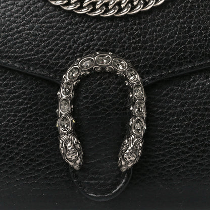 Gucci Calfskin Mini Dionysus Chain Wallet Black 9 of 16