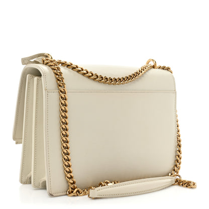 Saint Laurent Calfskin Medium Monogram Sunset Crema Soft 3 of 25
