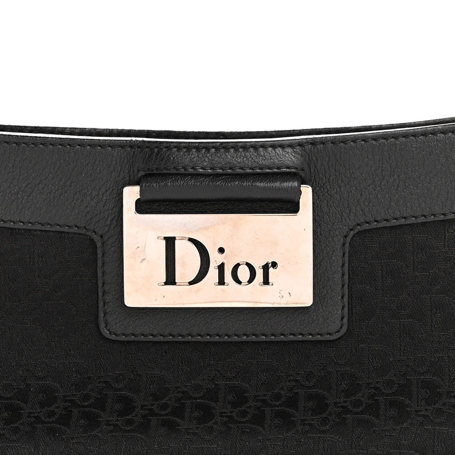 Christian Dior Monogram Street Chic Shoulder Bag Black 8 of 15