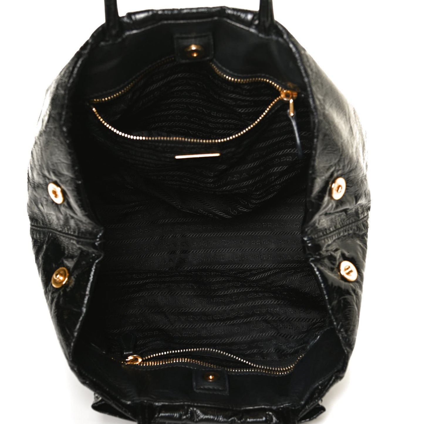 Vernice Bow Tote Black