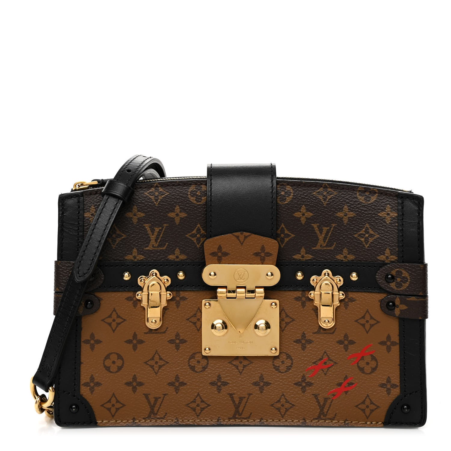 Louis Vuitton Reverse Monogram Trunk Clutch 1 of 9