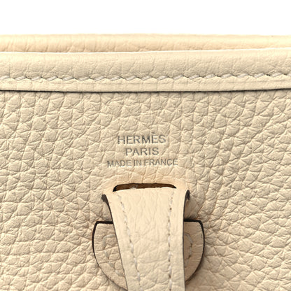 Hermes Taurillon Clemence Quadrille Evelyne TPM Nata Citron 5 of 8