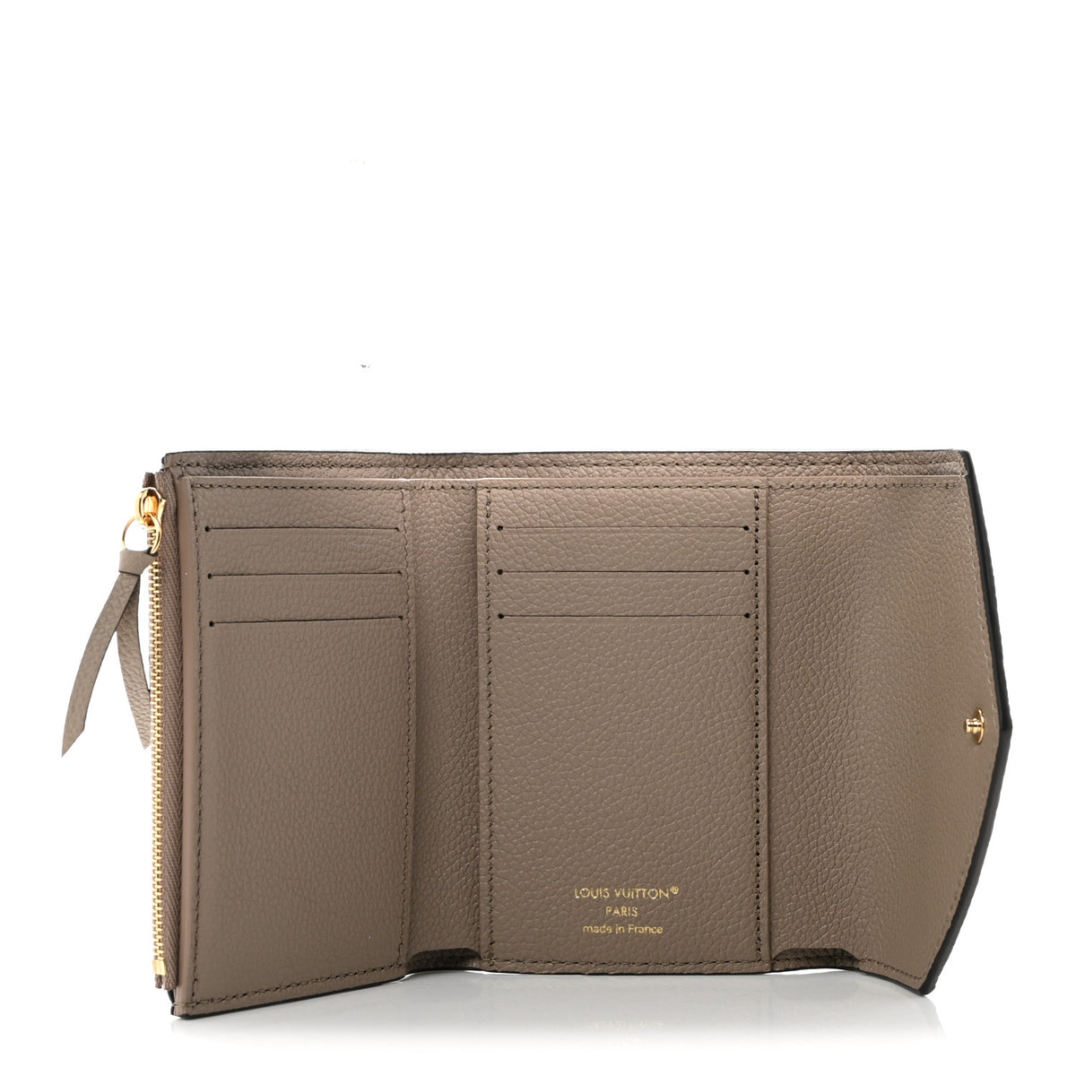 Louis Vuitton Empreinte Monogram Giant Victorine Wallet Tourterelle Creme 5 of 6