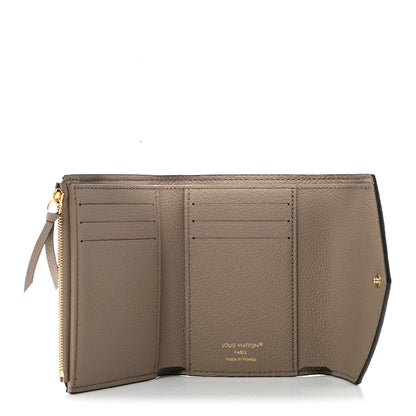 Louis Vuitton Empreinte Monogram Giant Victorine Wallet Tourterelle Creme 5 of 6