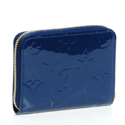 Louis Vuitton Vernis Zippy Coin Purse Grand Blue 3 of 7