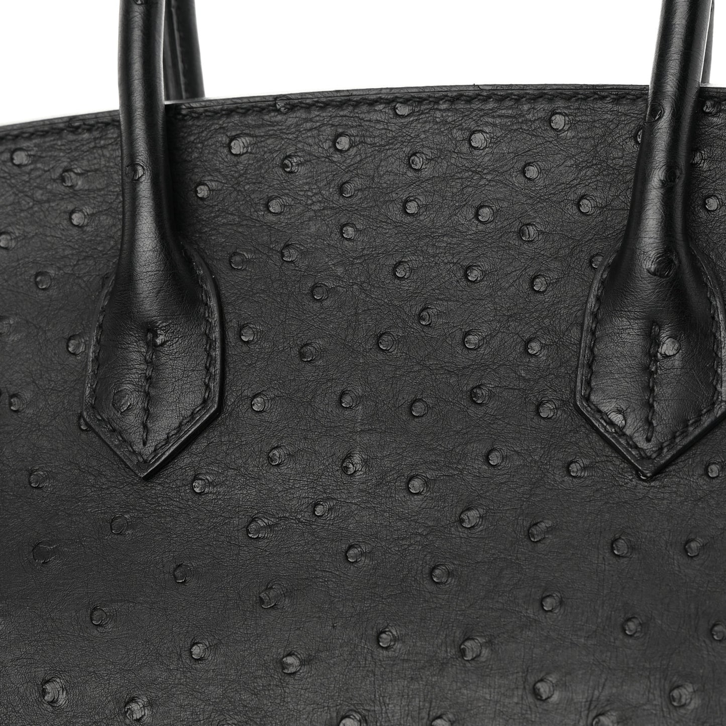 Ostrich Birkin 30 Black