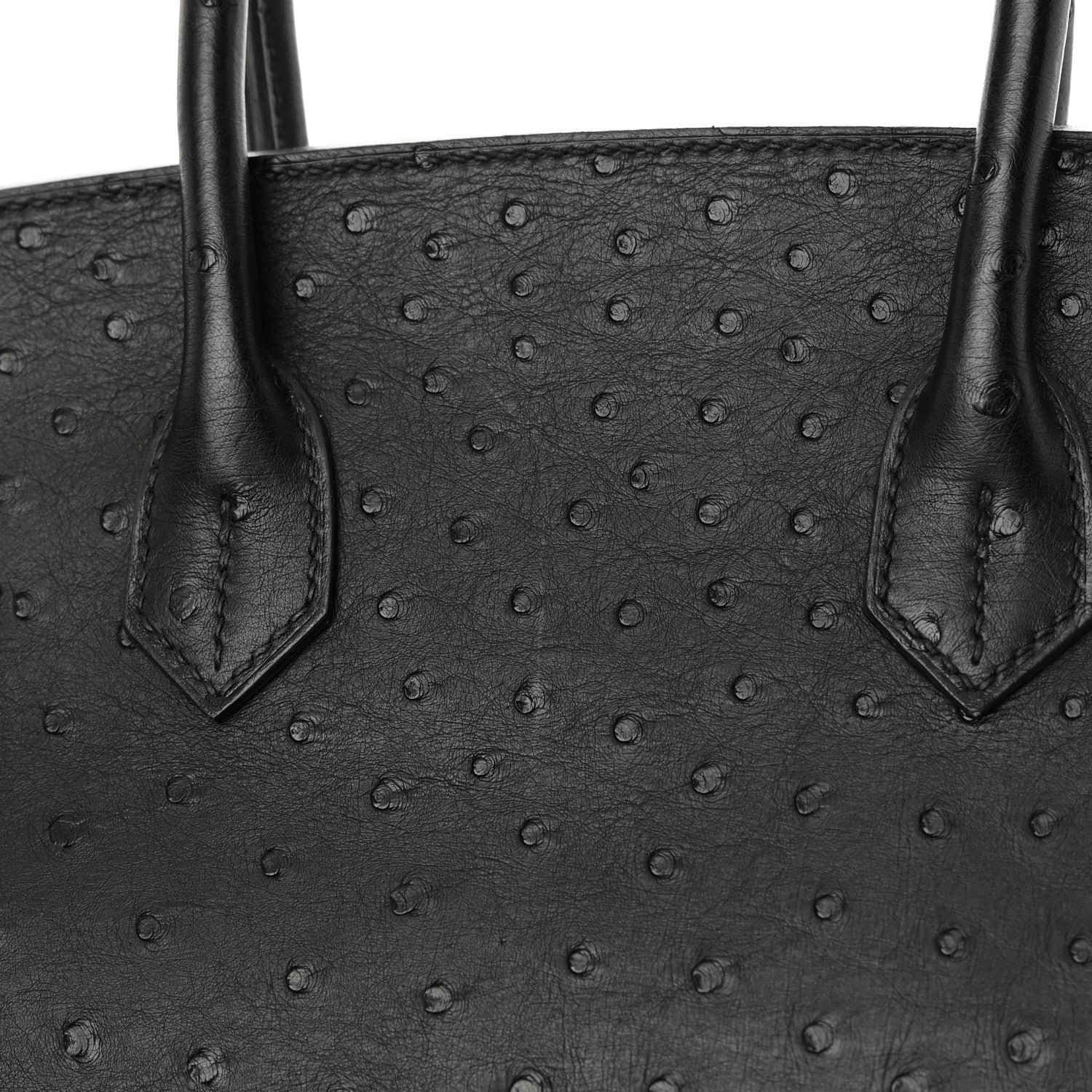 Hermes Ostrich Birkin 30 Black 12 of 16