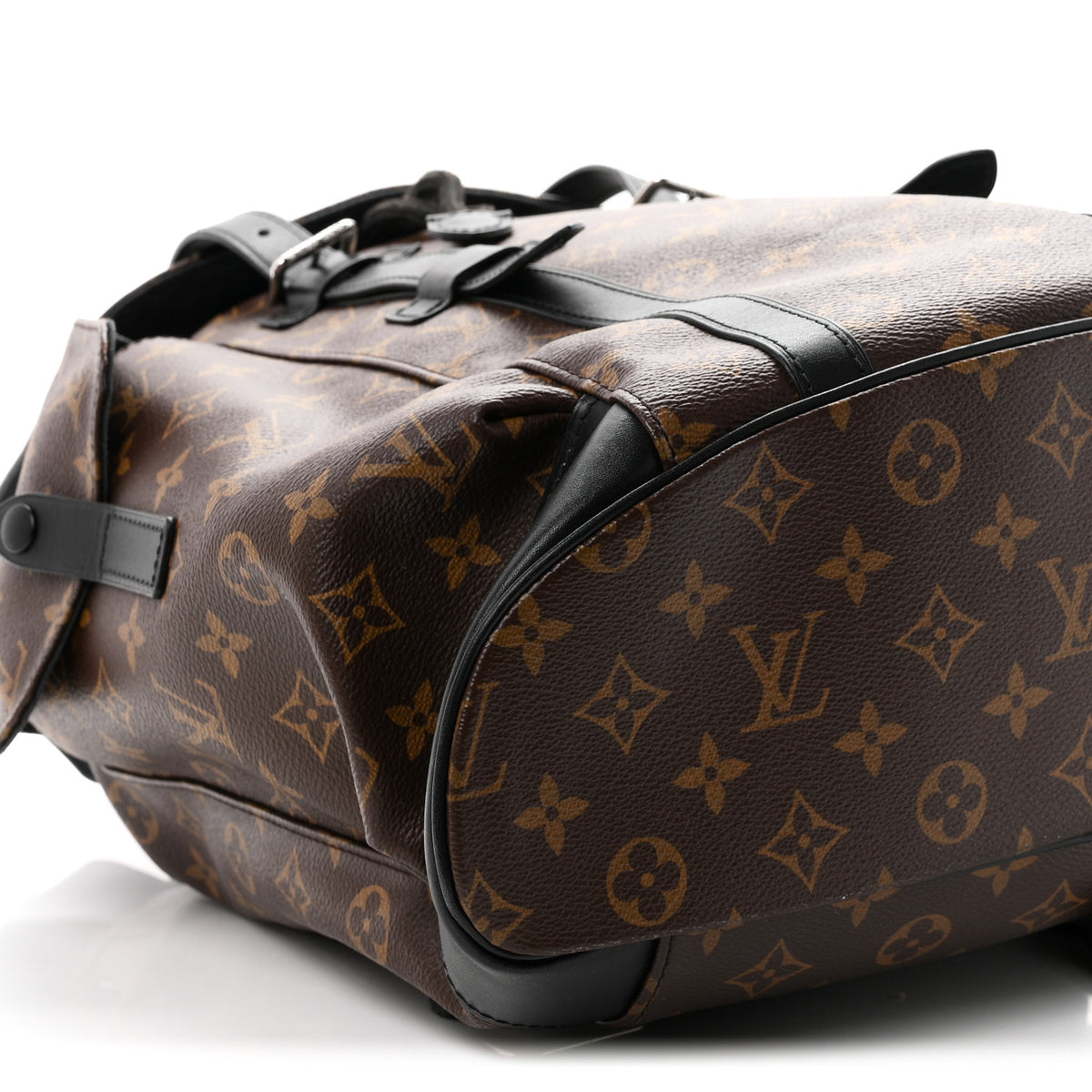 Louis Vuitton Monogram Macassar Christopher PM Backpack 7 of 8