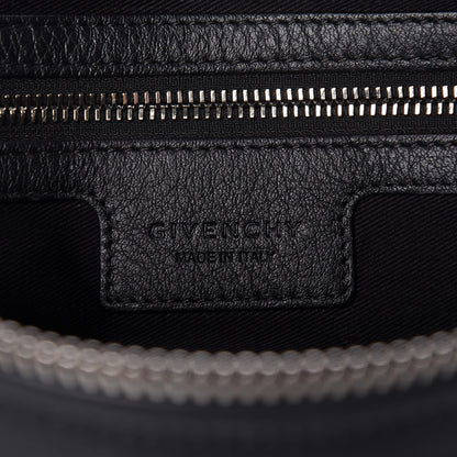 Givenchy Calfskin Large Pandora Logo Strap Black 6 of 9