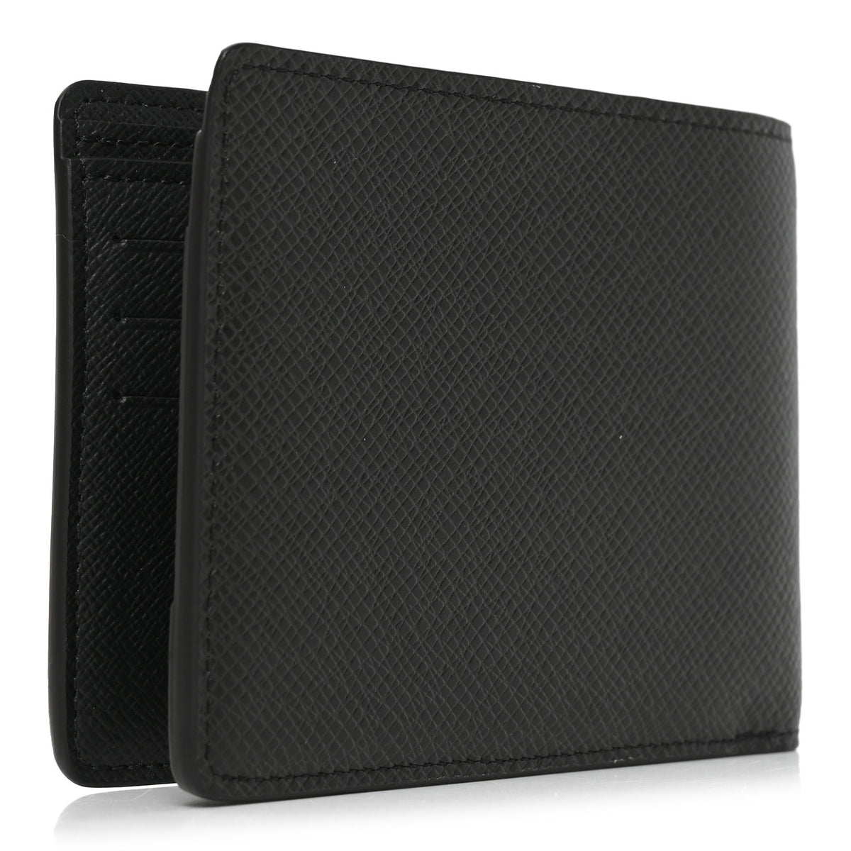 Louis Vuitton Taiga Multiple Wallet Black 3 of 7