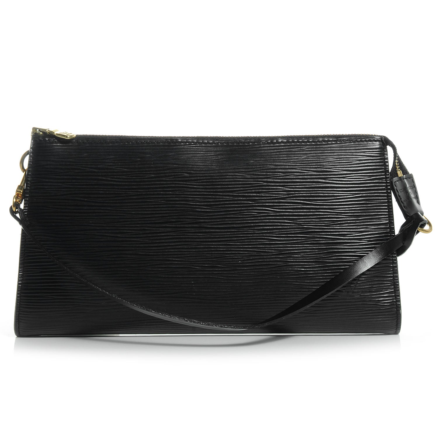 Louis Vuitton Epi Pochette Accessories 24 Black 1 of 7
