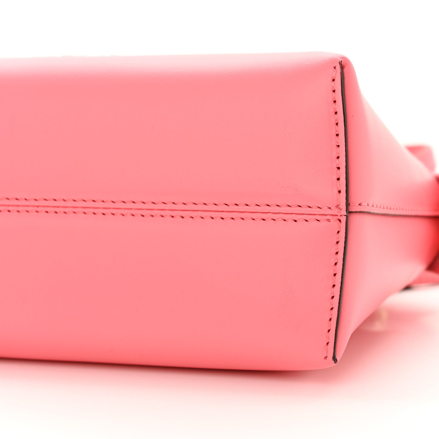 Vitello King Plexiglass Logo Embossed Mini By The Way Top Handle Boston Bag Pink Dalia