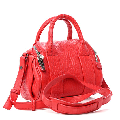 Alexander Wang Pebbled Lambskin Mini Rockie Cult Rhodium Hardware 3 of 10