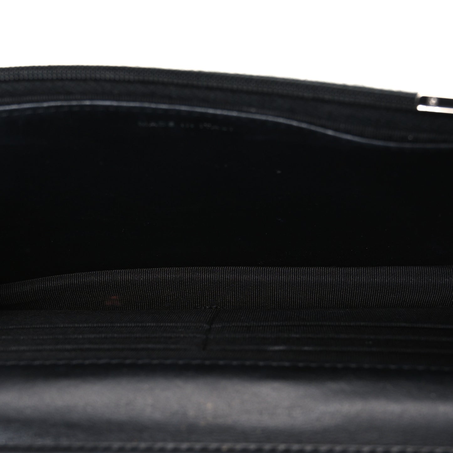 Patent Quilted Bi-Color Wallet On Chain WOC Red Black