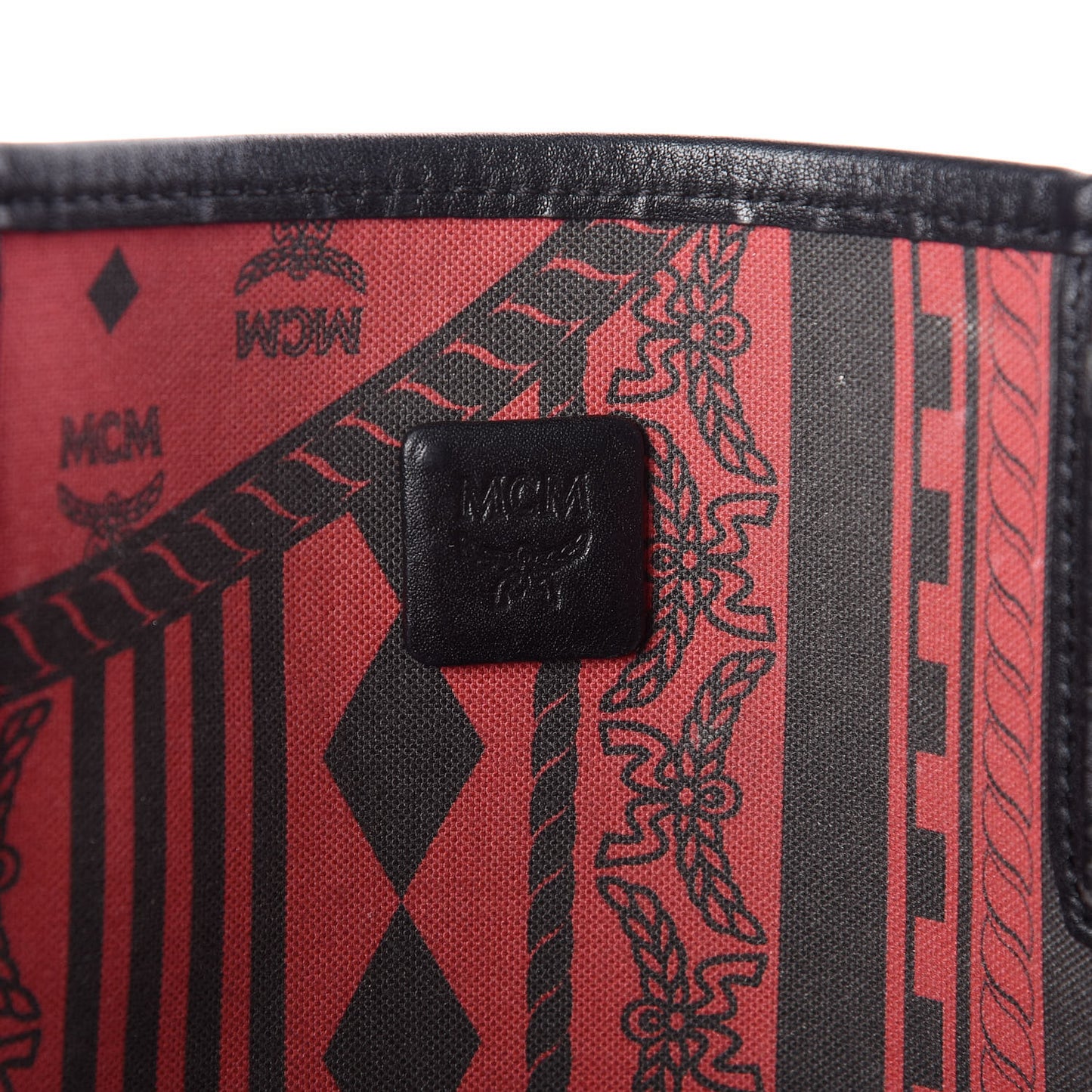 Visetos Medium Project Reversible Shopper Tote Cognac