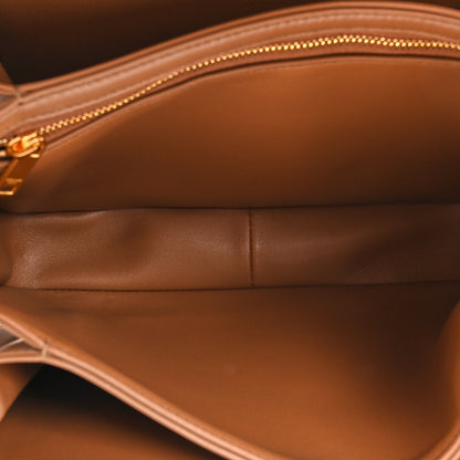 Celine Shiny Calfskin Medium Triomphe Bronze 6 of 12