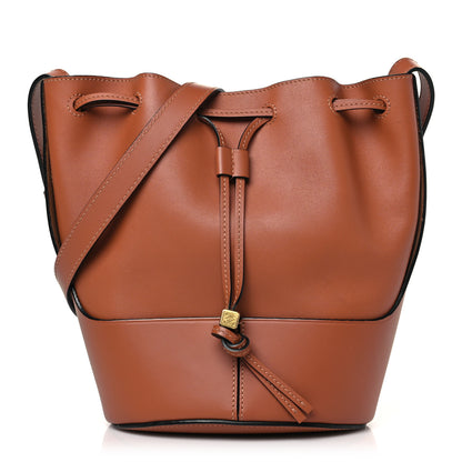 Loewe Calfskin Balloon Bucket Bag Tan 1 of 9
