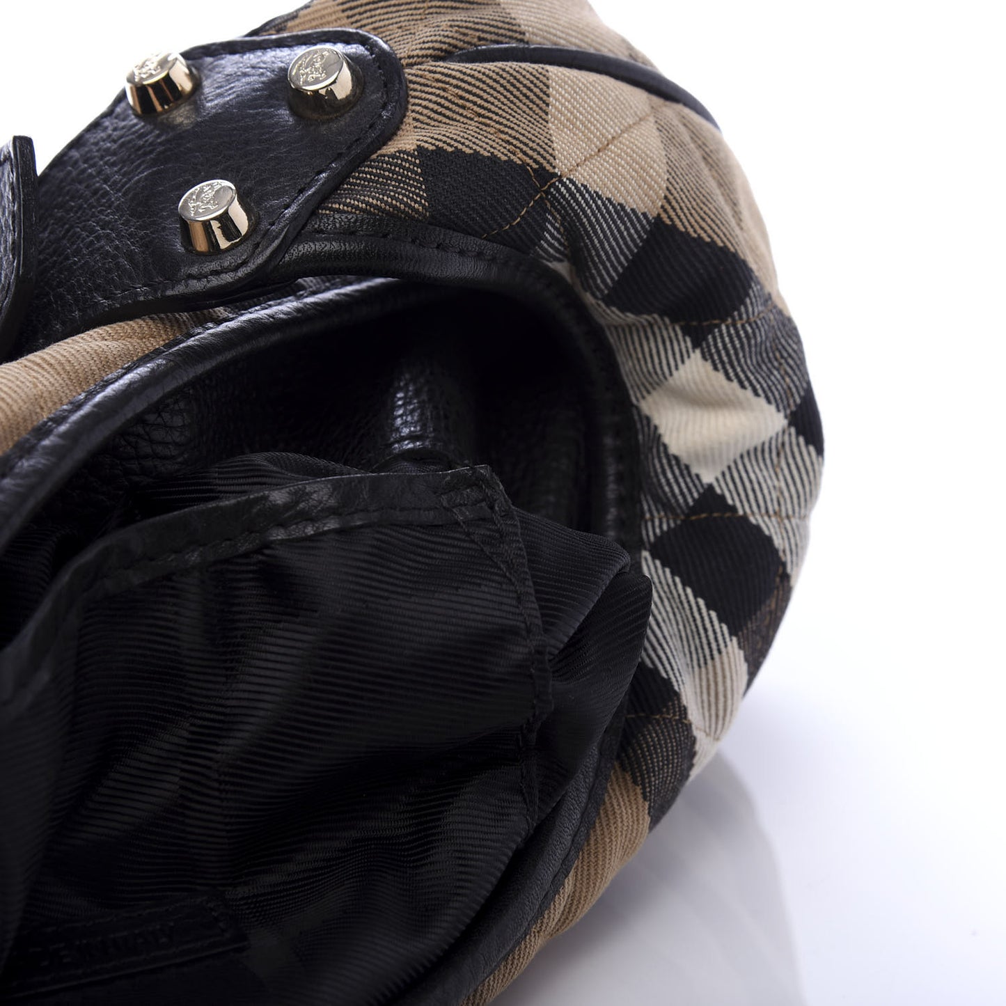 House Check Quilted Brook Hobo