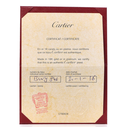 Cartier 18K Yellow Gold 3.5mm LOVE Wedding Band Ring 54 6.75 5 of 6