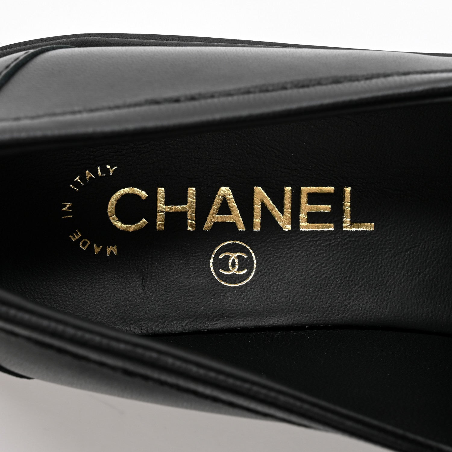 Chanel Lambskin Quilted CC Turnlock Loafers 40.5 Black 7 of 11