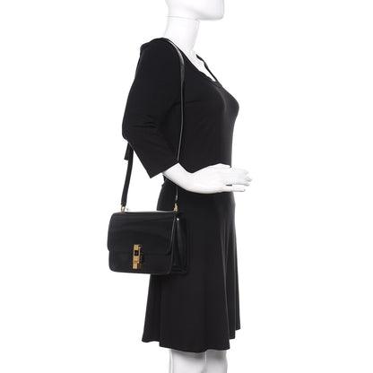 Saint Laurent Patent Calfskin Carre Satchel Black 2 of 10