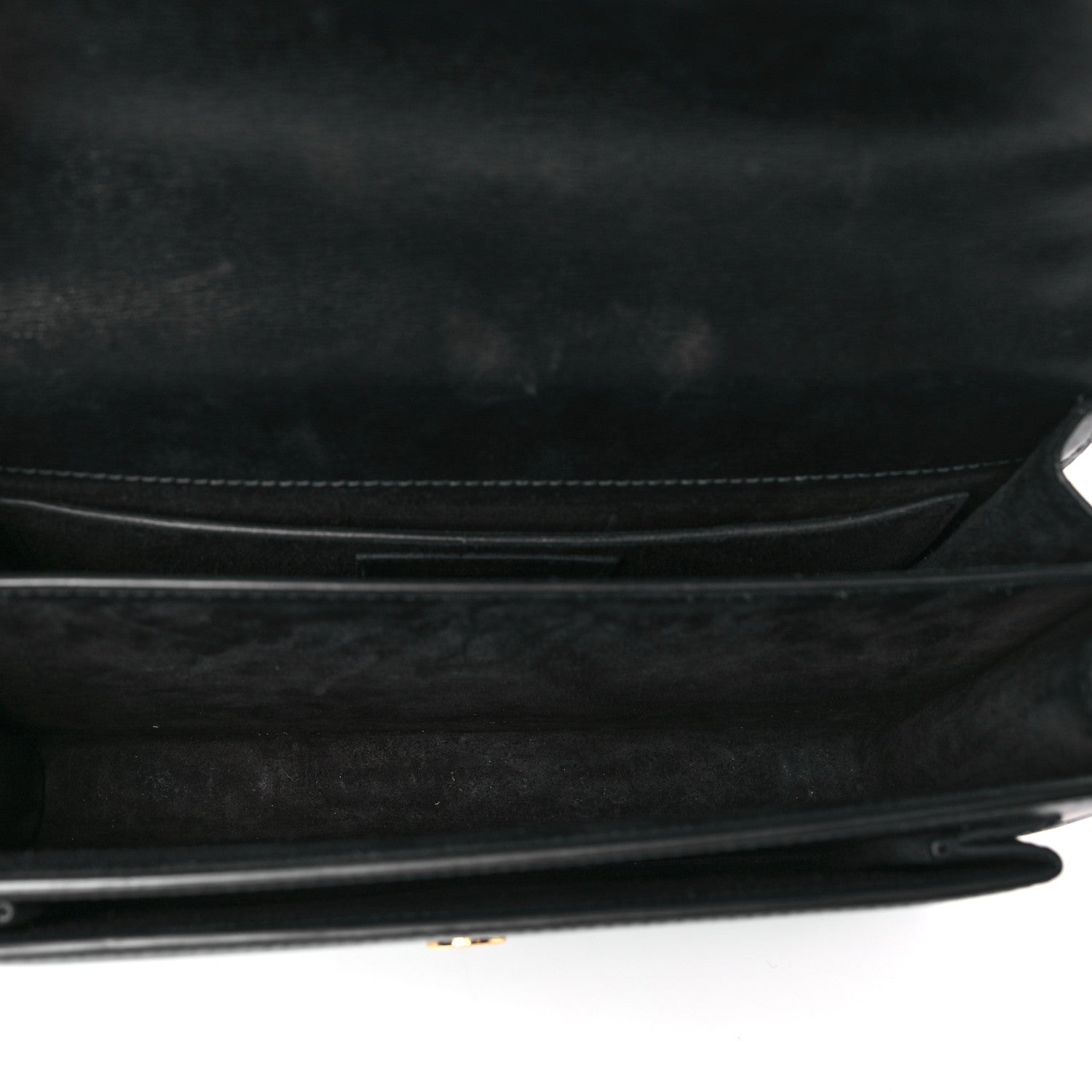 Saint Laurent Calfskin Medium Monogram Sunset Black 5 of 9