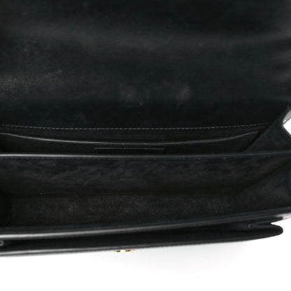 Saint Laurent Calfskin Medium Monogram Sunset Black 5 of 9