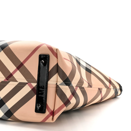Burberry Supernova Check Large Nickie Tote Black 11 of 11