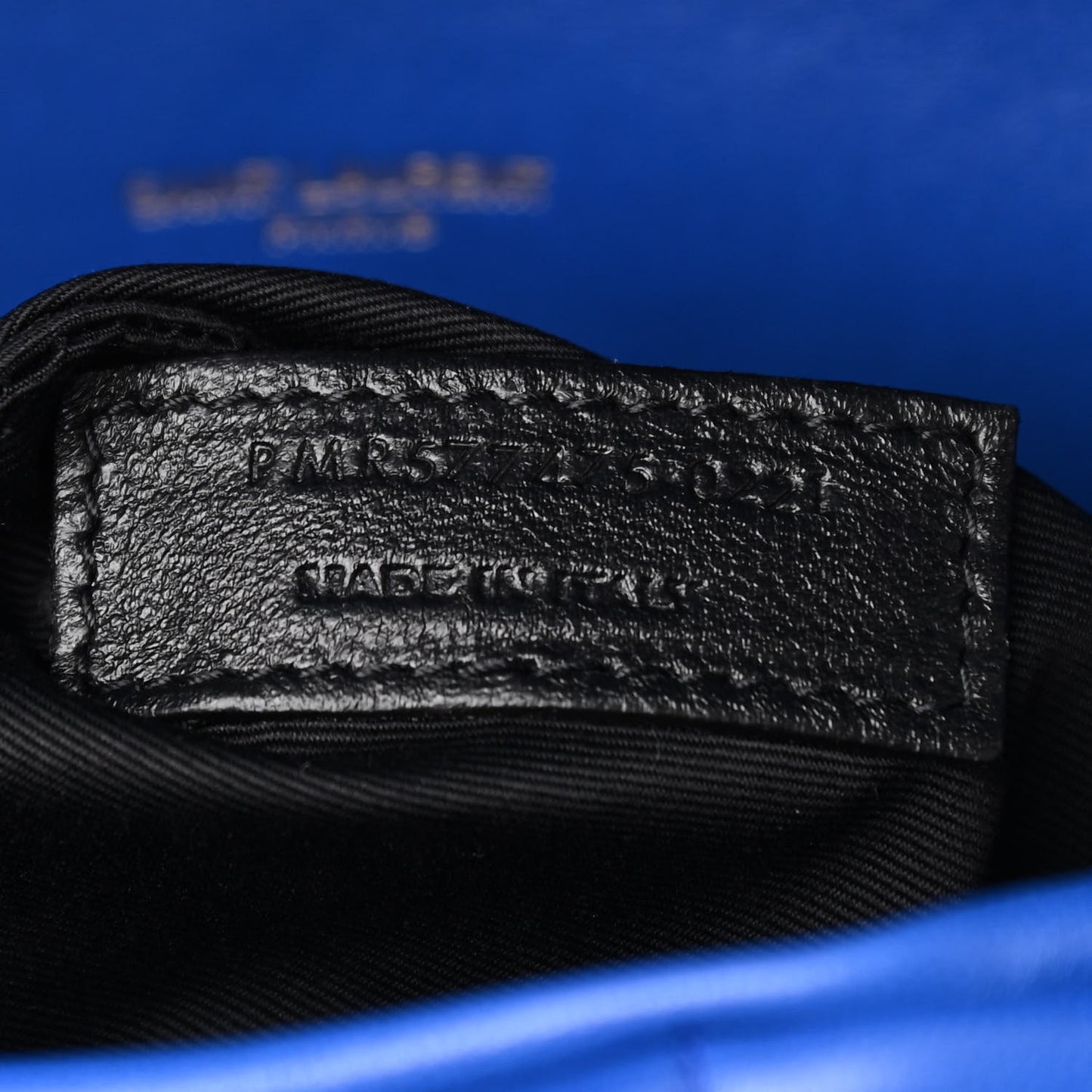 Lambskin Quilted Medium Loulou Puffer Monogram Chain Satchel Majorele Blue