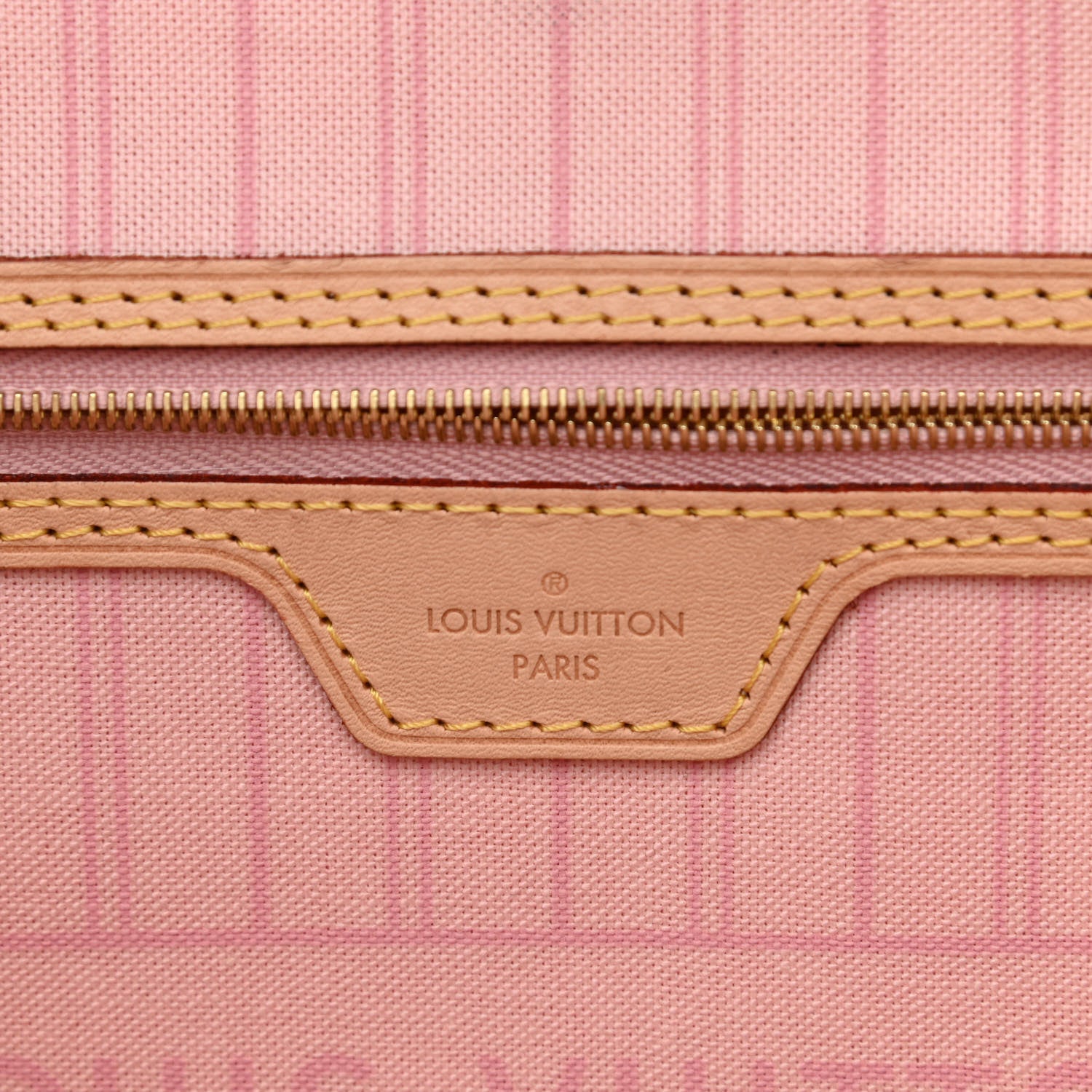 Louis Vuitton Damier Azur Neo Neverfull MM Rose Ballerine 8 of 12