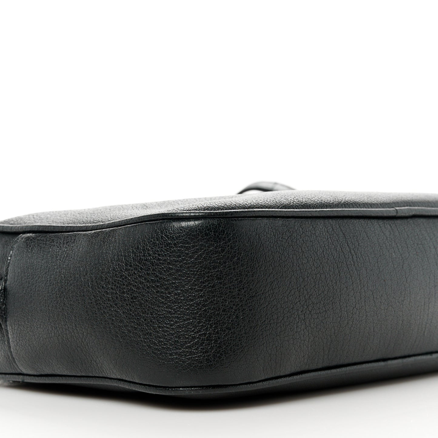Lambskin Monogram Small Lou Camera Bag Black