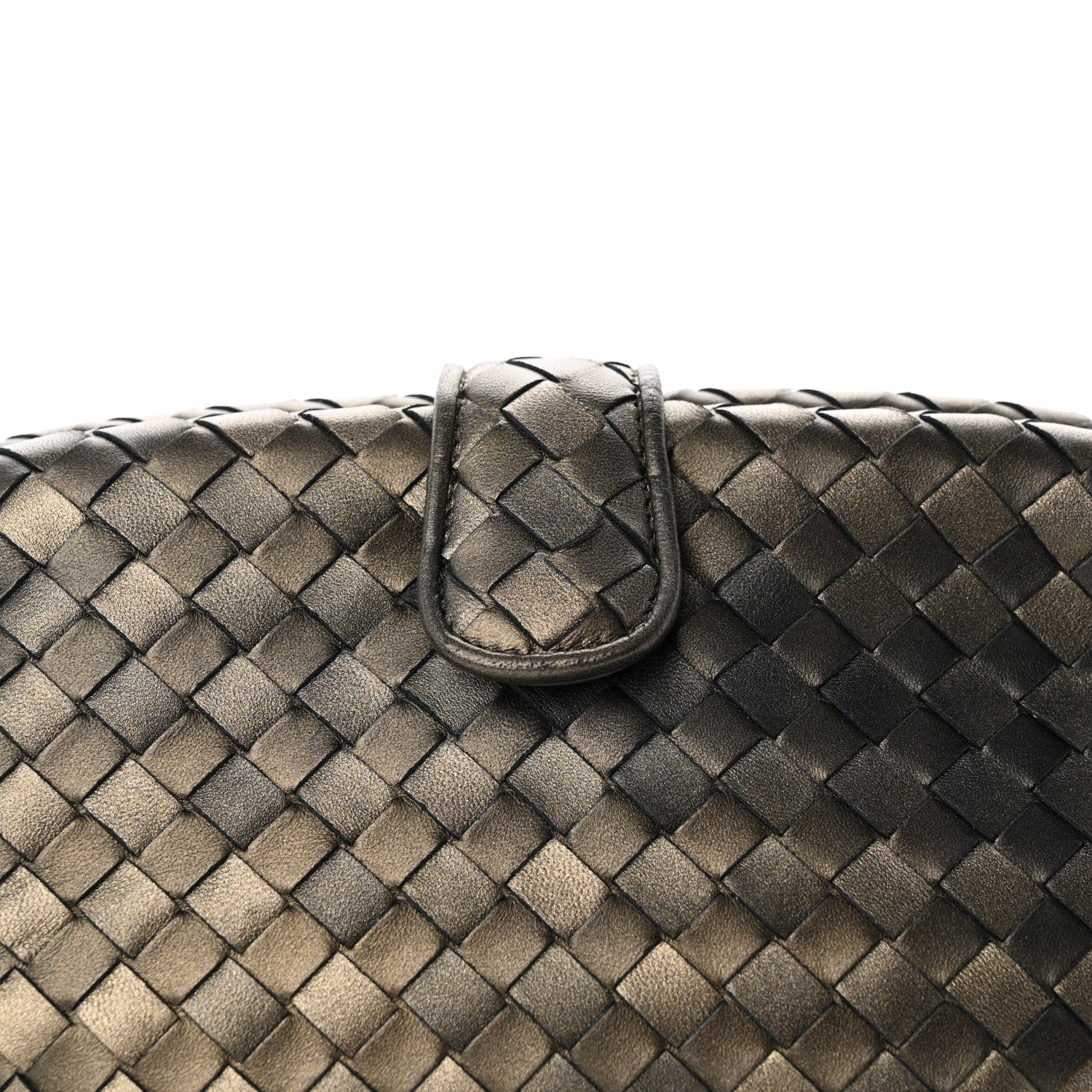 Bottega Veneta Nappa Intrecciato The Lauren 1980 Clutch Platinum 10 of 18