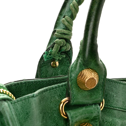 Balenciaga Chevre Giant 21 Gold Hardware City Vert Gazon 11 of 18