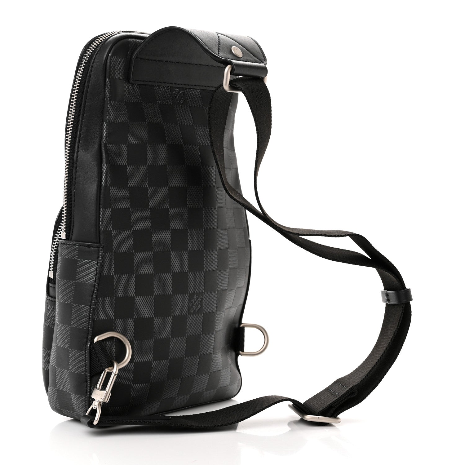 Louis Vuitton Damier Infini Avenue Sling Bag Onyx Silver 3 of 10