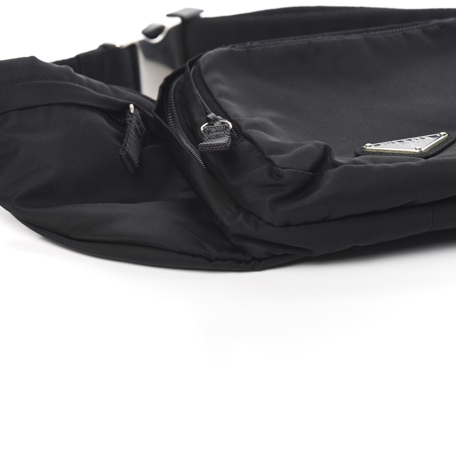 Prada Tessuto Nylon Belt Bag Black 7 of 9