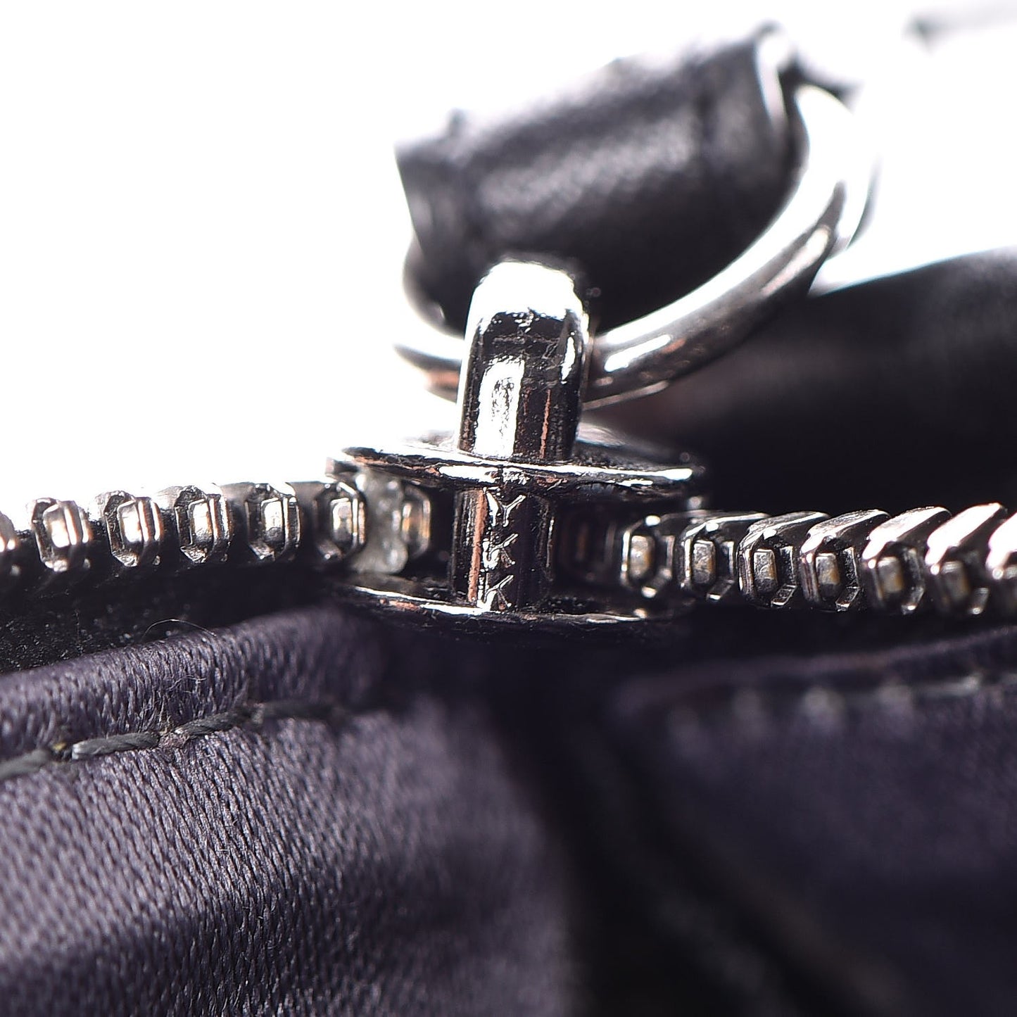 Visetos Studded Messenger Black