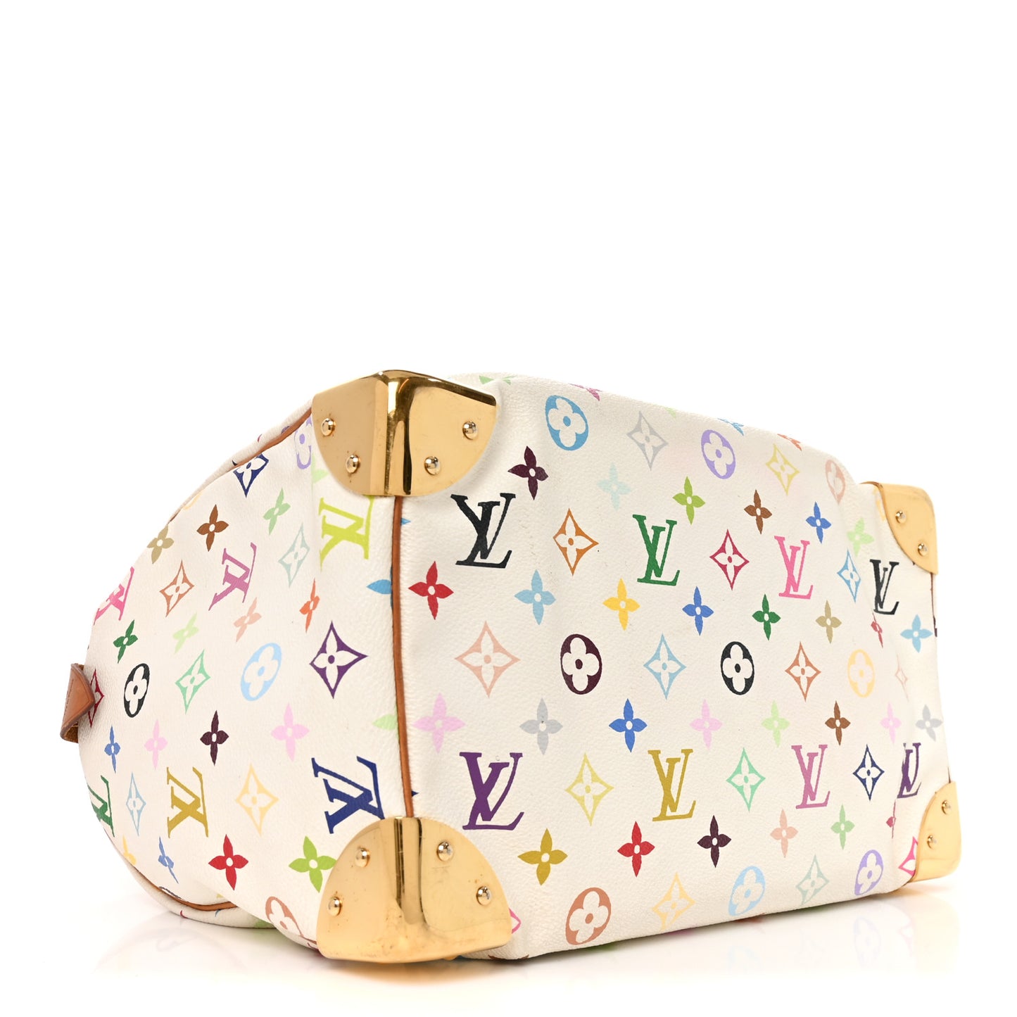 Monogram Multicolor Speedy 30 White