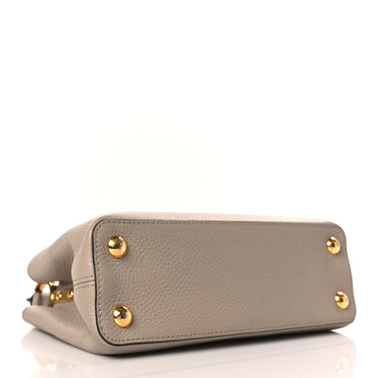 Louis Vuitton Taurillon Capucines BB Galet 4 of 8