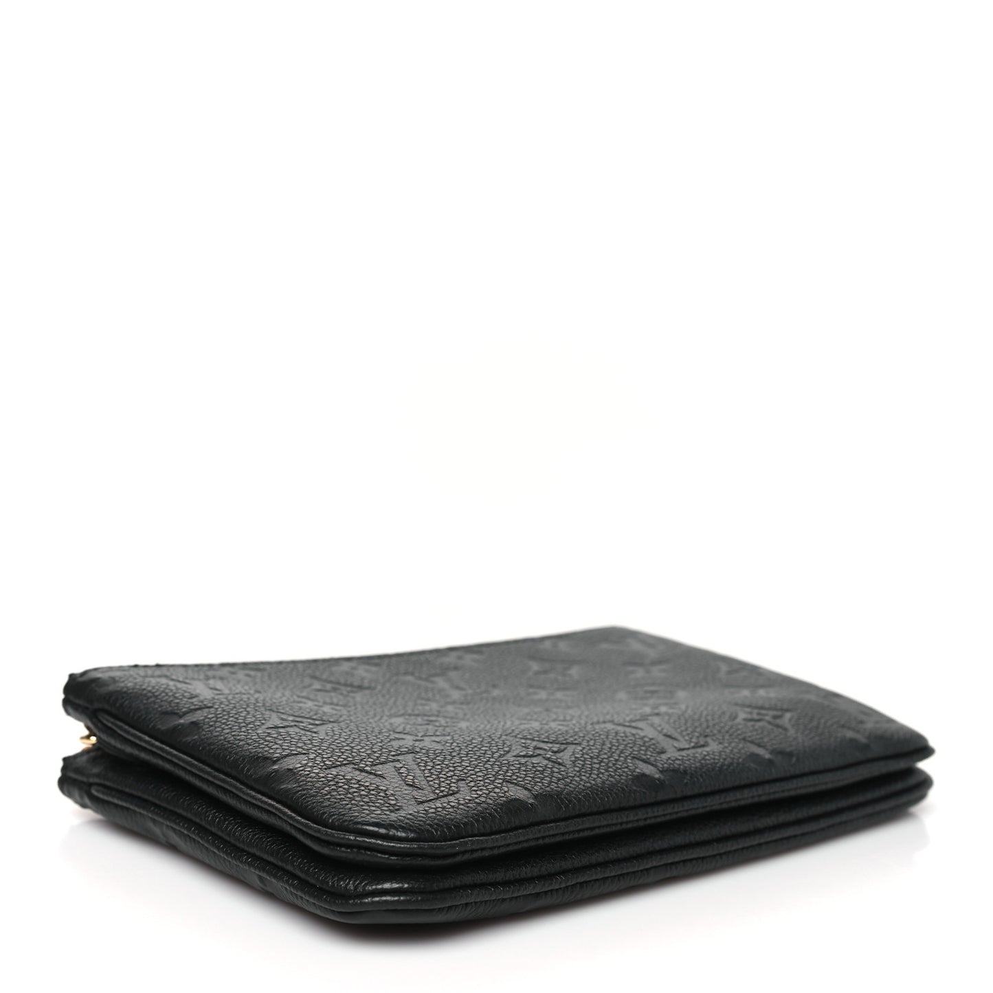 Empreinte Double Zip Pochette Black