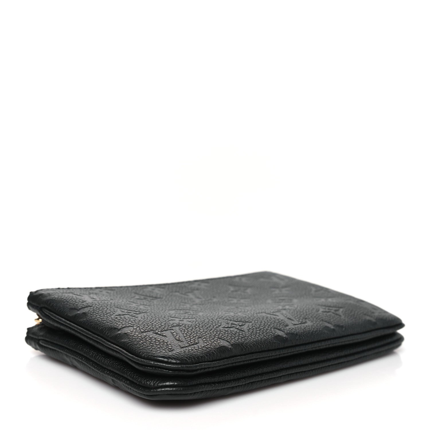 Louis Vuitton Empreinte Double Zip Pochette Black 4 of 11